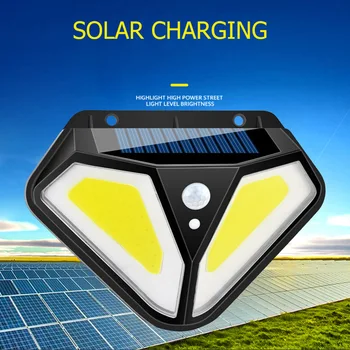 

Waterproof Multi-functional Solar LED Sensor Wall Light Practical Durable Outdoor Garden Yard Pathway Security Lamp