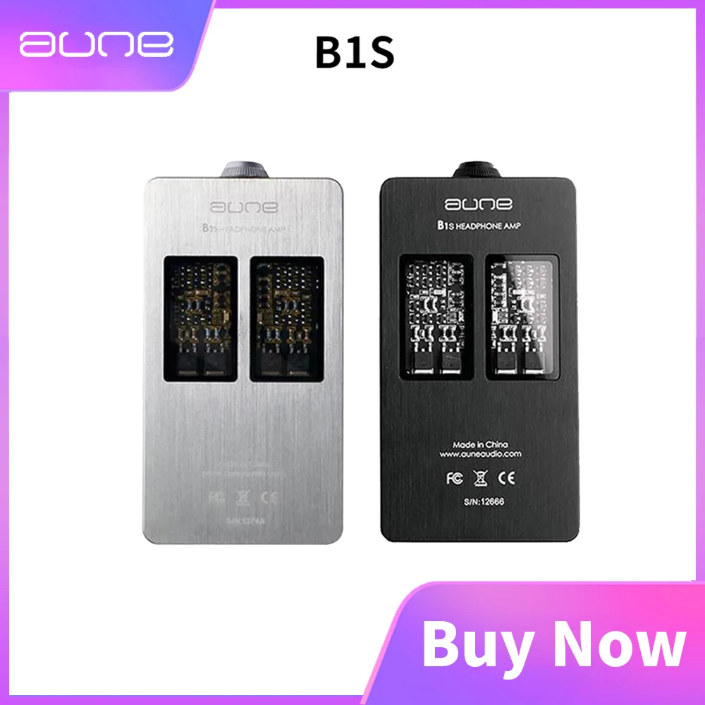 AUNE B1s B1 LTD Portable Headphone Amplifier Class A Headphone Amplifier Hifi Headphone Amp
