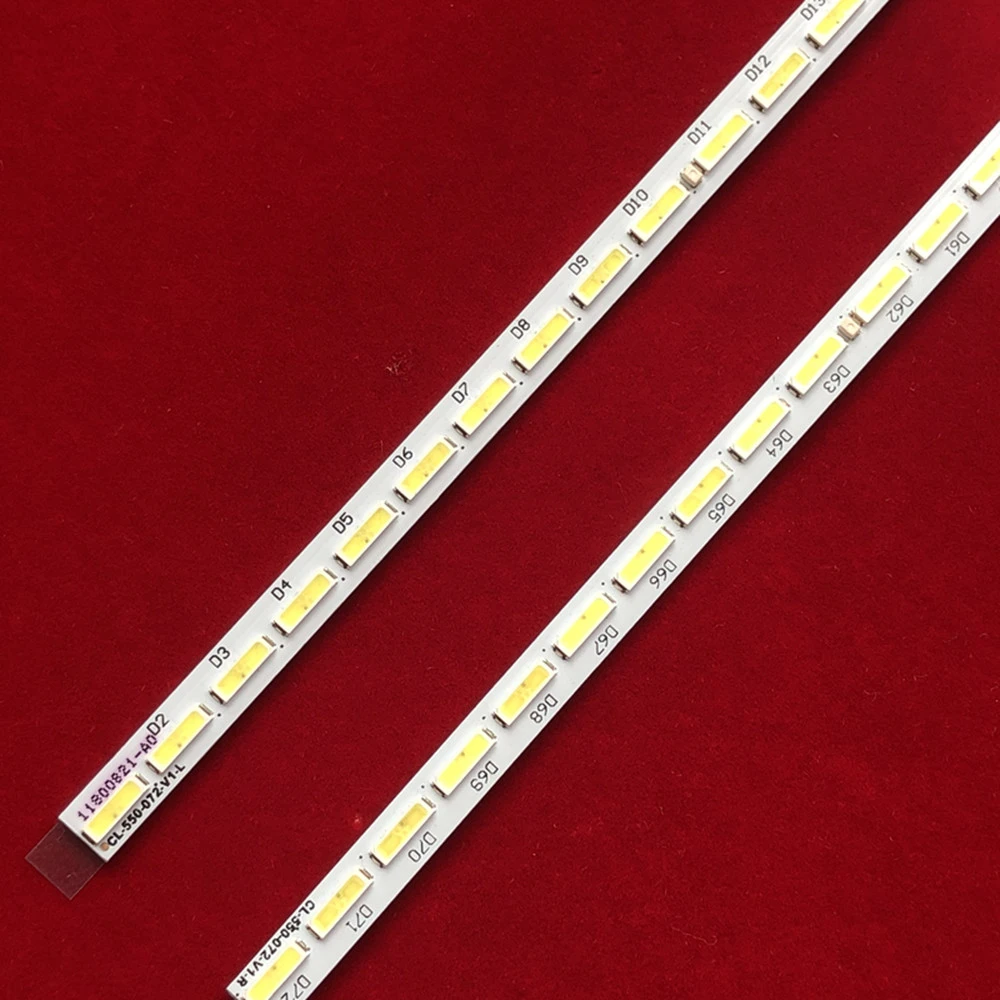 55PUS7101 55PUS7601 55PUS7181 55PUS710A 55PUS7101/12 TPT550U2-EQLSJA.G CL-550-072-V1-L CL-550-072-V1-R용 LED 백라이트 스트립