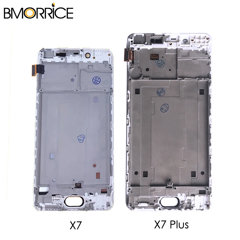 

TFT LCD Display For VIVO X7 5.2'' Touch Screen Digitizer LCD For VIVO X7 Plus X7P 5.7'' Assembly Replacement White with Frame