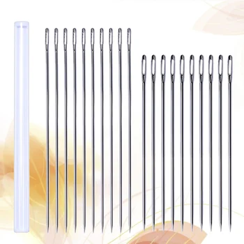

20PCS Yarn Extended Doll Hand Needles Sewing Long Needles for Doll Making Handwork