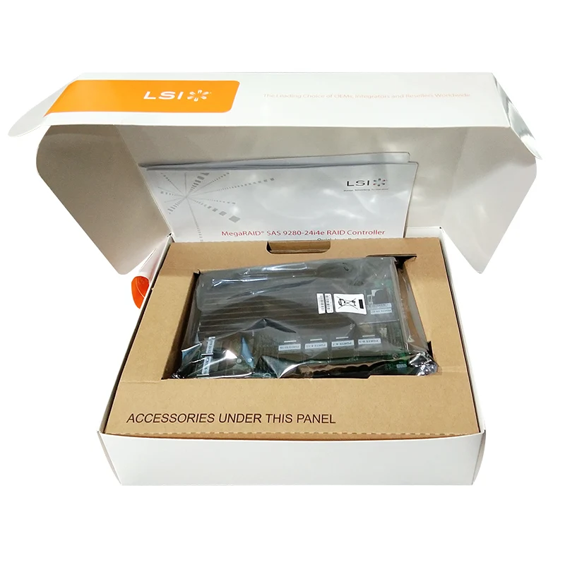 LSI 9280-24I4E LSI00246 SFF8087* 6,8088*1 pcie2.0 X8 6 ГБ sas. sata контроллер RAID0/1/10/5/6, 512M кэш