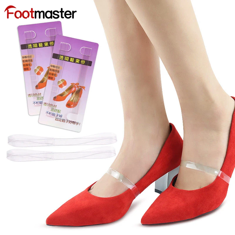 

FootMaster Triangle binding Bundle shoelace buckle For High Heel Anti-skid Shoes Buckles Shoes Accessories Shoelaces decoration
