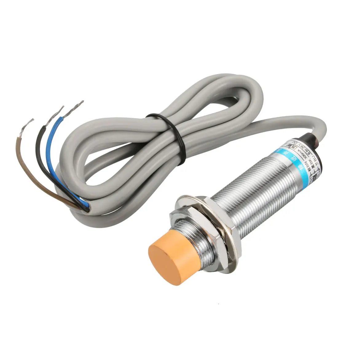 

uxcell 8mm DC 6-36V 300mA 3-wire Respondent Proximity Sensor Switch Detector NPN NC LJ18A3-8-Z/AX