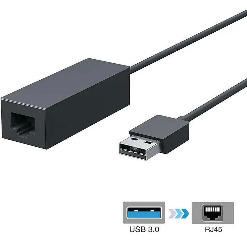 Проводная сетевая карта USB 3 0 Gigabit Ethernet сетевой адаптер RJ45 для поверхностного