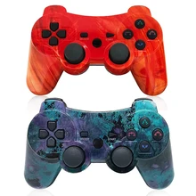 K ISHAKO Wireless Gamepad Replacement for Sony Original PS3 Controller Mando Upgraded Joystick Sensitive Sensor Control