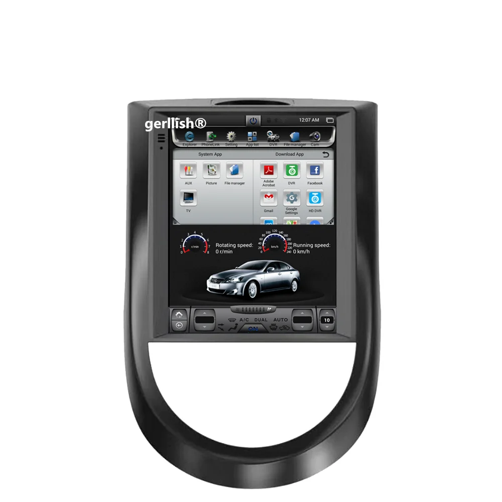 10," Android tesla стиль вертикальный экран автомобиля аудио Радио стерео Мультимедиа dvd-плеер для KIA Soul gps навигация