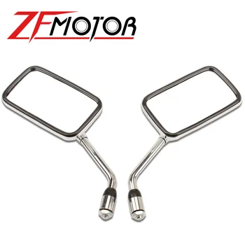 

2X10mm Rearview Side View Mirrors For Suzuki VL125 VL250 skywave AN250 AN400 Burgman For Honda CA250 Steed Magna 250 400 750