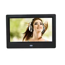 Горячие Новые 7 дюймов Экран светодиодный Подсветка HD 11024x600 цифровая фоторамка электронный альбом для фотографий Музыка Фильмы Функция, хороший подарок для ребенка
