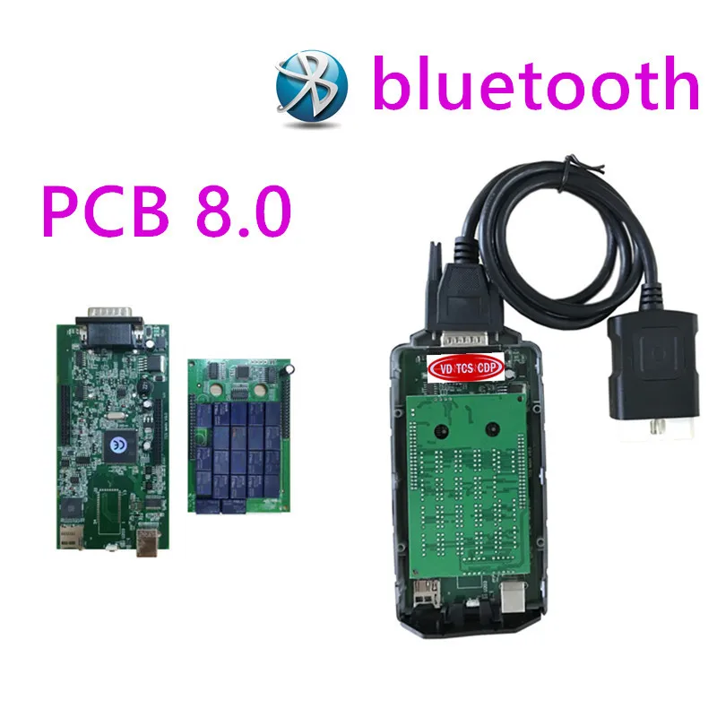 20 шт./лот bluetooth синяя плата WOW snosnooper с 2015r3 keygen программное обеспечение Авто диагностический инструмент