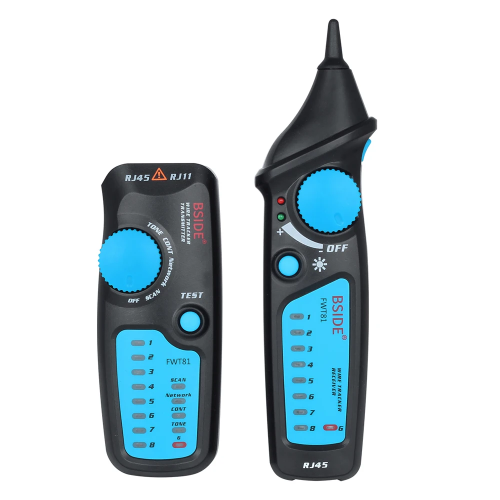 

BSIDE LCD Network Cable Tester Wire Tracker RJ11 RJ45 Wire Network Cable Finder