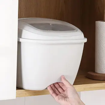 

Reusable 10kg Large Capacity Rice Airtight Holder Grain Flour Container Storage 37MF