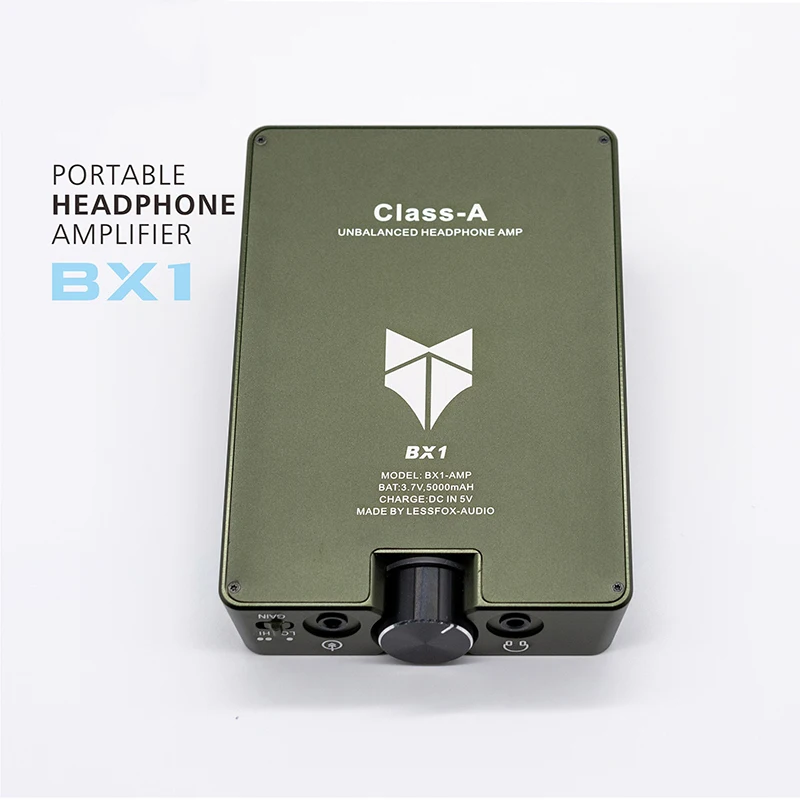 Single Ended Headphone AMP Portable Full Discrete Amplifier LESS BX1
