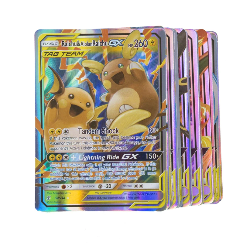 2022 New Pokemon Cards 60GX Tag Team 30 V Vmax 20EX MEGA Energy Game Battle Carte Trading Collection Cards Toys Children Gifts