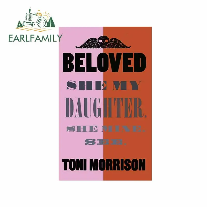 EARLFAMILY 13 см x 7 9 для любимой девушки мой Тони морнизон мультяшное оформление бампер