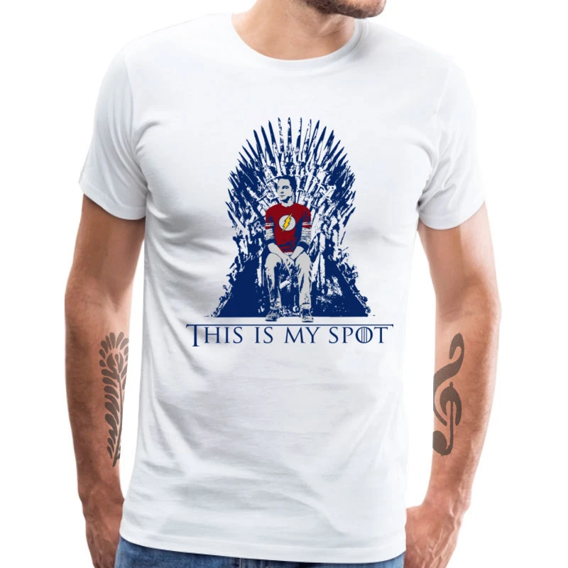 Mi Spot camiseta Juego de Tronos Camiseta para hombres adultos 100% de algodón camisetas y camisetas divertidas de diseñador de TV camiseta de amigos de grande| | - AliExpress