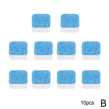 

10 pc Washing Machine Tank Cleaning Tablets Effervescent Cleaning Descaling Tablets Effective Tablets Cleaner P0L9