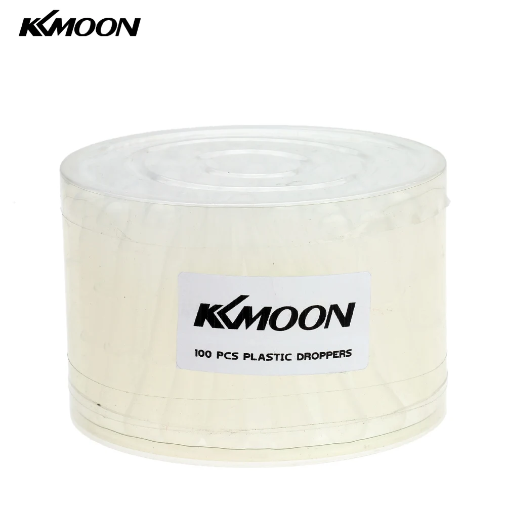 KKmoon 25 шт./100 шт. одноразовые глазные капельки для аэрографа пластиковые пипетки