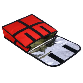 

11 Inches Portable Box Insulated Waterproof Wear Resistant Pizza Delivery Bag Thermal Ergonomic Food Storage Case Holder Picnic
