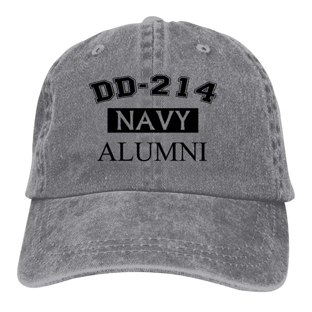 DD-214 США темно-синие выпускники унисекс регулируемые бейсболки джинсовые шляпы ковбой Спорт на открытом воздухе