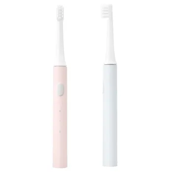 

T100 Pink/Blue Color Smart Electric Toothbrush 2 Speed Inductive Charging Whitening Oral Care