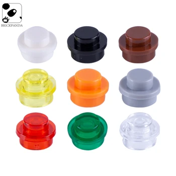 

MOC 200pcs City Accessories Building Blocks Scene Minifigs Basic Parts 1X1 Round Dot Enlighten Bricks 6141 Children Toys Gift