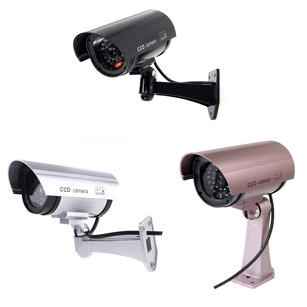 

Dummy Camera Wall Mount Home Office Warehouse Simulation Security Camera Fake Video Recorder