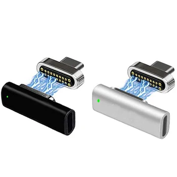 

netic Usbc Adapter 20Pins Type C,Support Pd100W Quick Charge, 10Gbp/S Data Transfer And 4K@60Hz Video Output