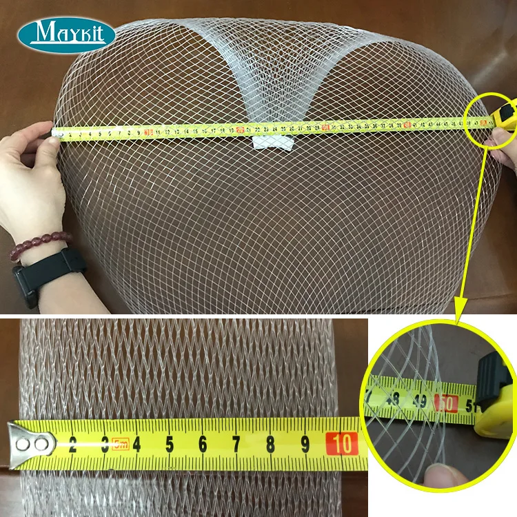 Mayki 5 meters fiber optic mesh ribbon netting for tree star ceiling sensory room light decoration