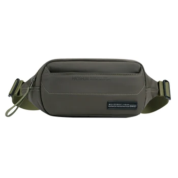 

Men Money Pouch Multi Pocket Sling Mobile Phone Waterproof Chest Bag Waist Pack Nylon Travel Adjustable Strap Multifunctional