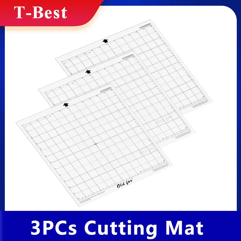 1/2/3PCS Replacement Cutting Mat Transparent Adhesive Mat with