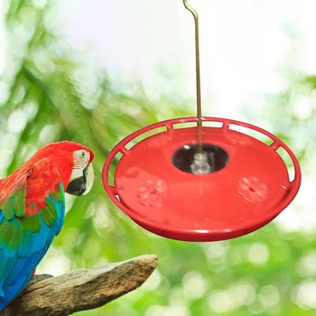 

Wide Waist Hummingbird Feeder, Nectar Free Throw, Patio, Window, Bird Gift, Food Bowl for Macaw, Parakeet, Cockatoo, Bird