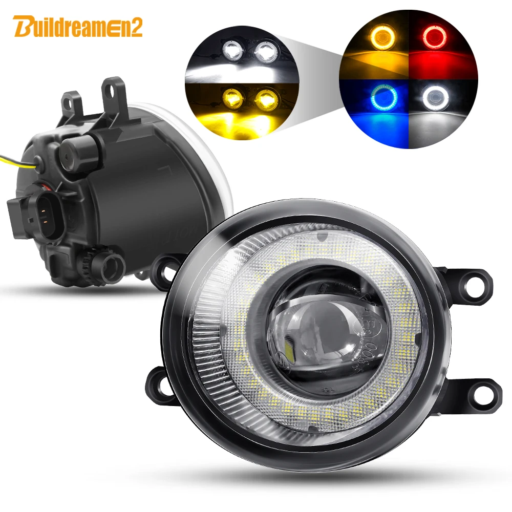 2 X Car Led Lens Fendinebbia Angel Eye Fog Drl Lampada Di Guida 30W 12V Per Pontiac Vibe Scion Tc Xa Subaru Dex Daihatsu Materia Coo