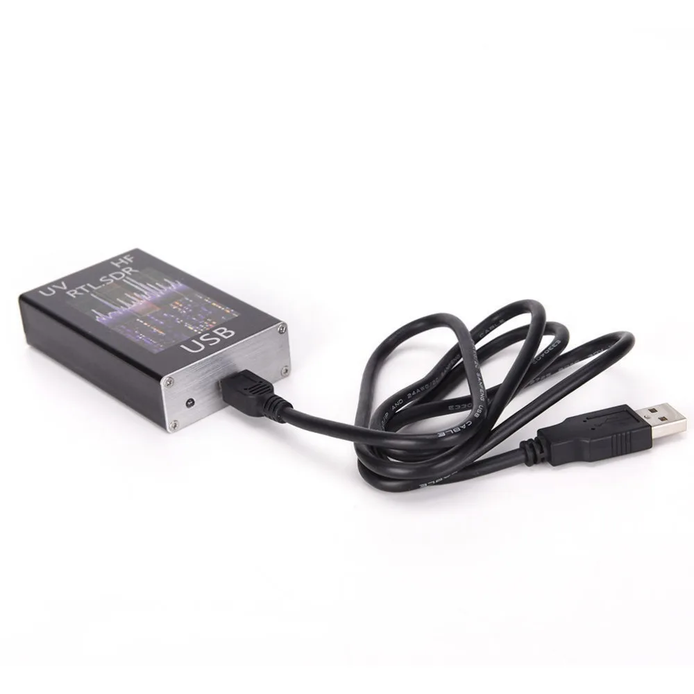 Ham radio receiver 100KHz-1.7GHz full Band UV RTL-SDR USB Tuner Receiver USB dongle with RTL2832u R820t2 Ham Radio RTL SDR