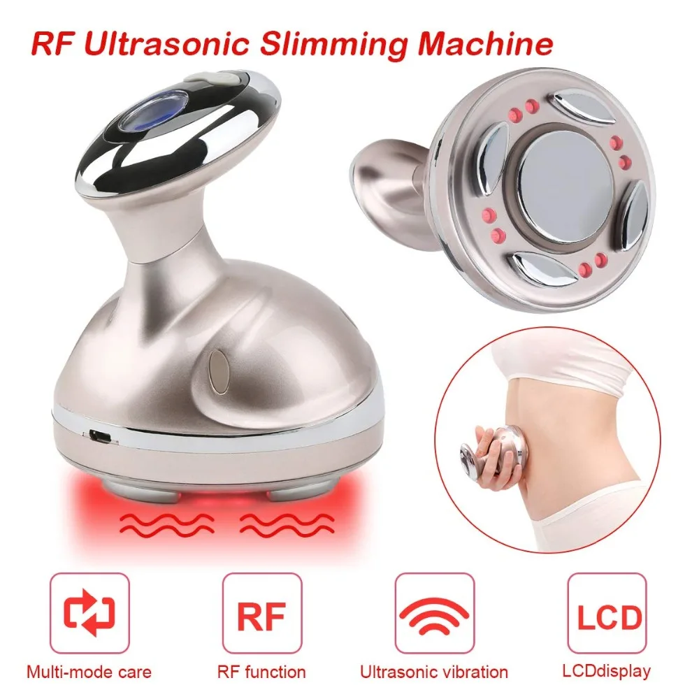 Beauty Star RF Cavitation Ultrasonic Slimming Massager Machine LED Fat Burner Anti Cellulite Lipo Skin Tightening Weight Loss