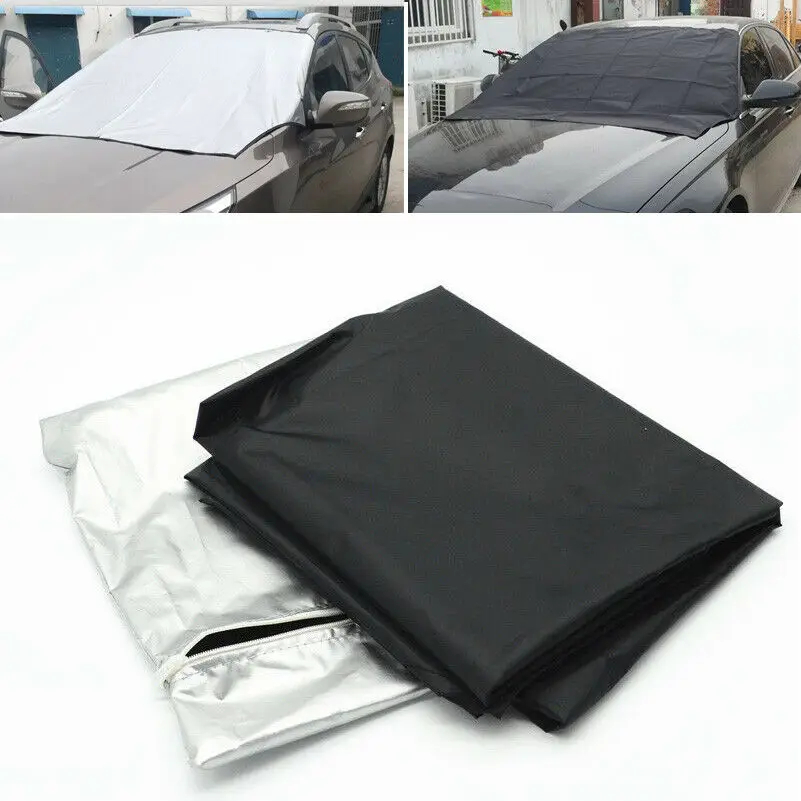 

Car Magnet Windshield Cover Snow Cover Sunshade Ice Snow Frost Protector Anti Sun Front Window Cover SUV Cover