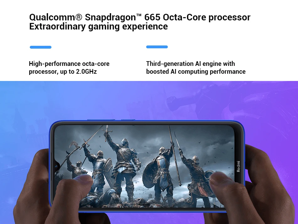 Xiaomi Redmi Note 8 T, глобальная версия, 4 Гб ОЗУ, 64 Гб ПЗУ, NFC, мобильный телефон, 48мп, камера заднего вида Snapdragon 665, четыре ядра