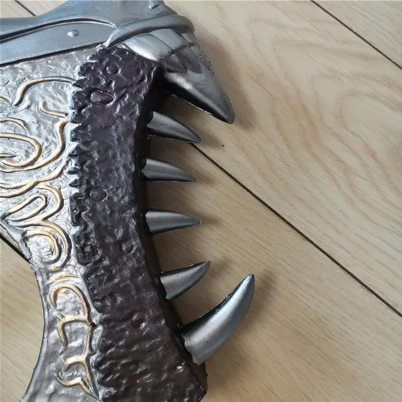 warcraft 82cm plutônio incrível batalha machado prop