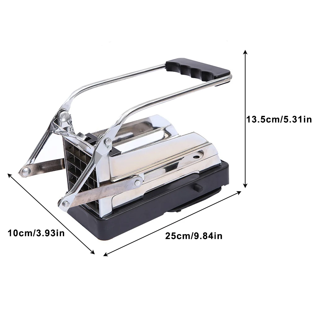 Potato Chip Slicer Manual Vegetable Chopper Machine For Kitchen