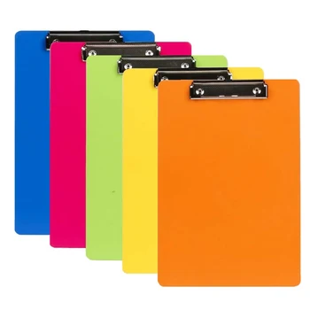 

A4 Clipboard Writing Pad File Folders Document Holders School Office Stationery Drop Plastic Letter Size Sketch Drawing Board