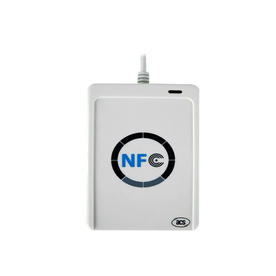 USB ACR122U NFC считыватель писатель NFC тег RFID Копир Бесконтактный Смарт IC брелок Дубликатор записываемая смарт-карта 13,56 МГц программное обеспечение