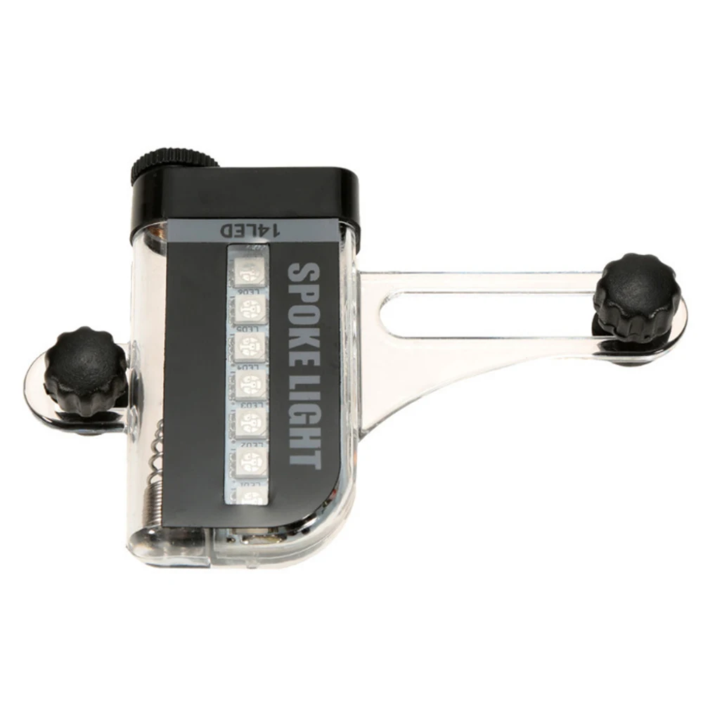 14 LED Bicycle Wheel Signal Tire Spoke Light Colorful 30 Changes Bike Motorcycle Safety Night Cycling Lights Accessories BC0048 (20)