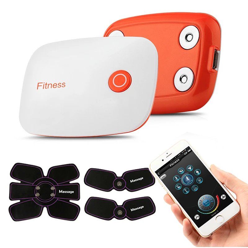 Электростимулятор для брюшной полости Bluetooth контроль умный фитнес тренажер