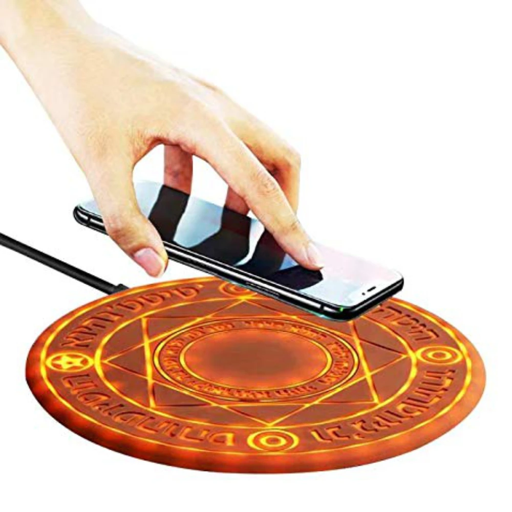 

Wireless charger 10w ultra-thin iphone wireless charger wireless charging pad magic circle wireless charger