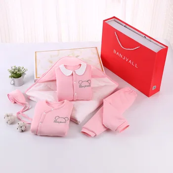 

BABY'S FIRST Month Clothes for Babies Autumn and Winter Primary Gift Pure Cotton Newborns Gift Set Newborn Baby Supplies Encyclo