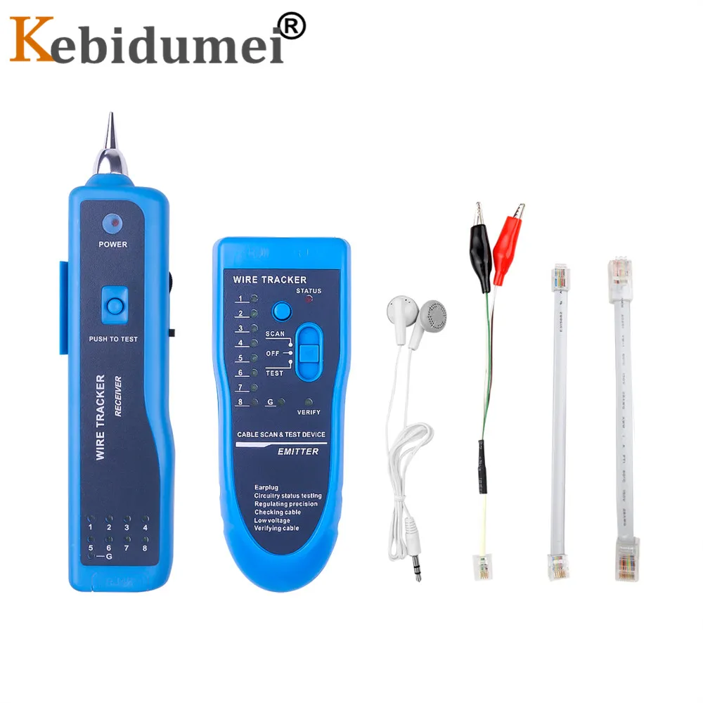 Горячая RJ11 тестер для телефонного кабеля RJ45 Cat5e Cat6 CAT6A Ethernet LAN Сетевой кабель тестер детектор линия искатель гаджеты