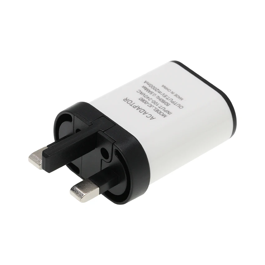 Универсальный usb адаптер питания 5 В британская вилка USB зарядное устройство для