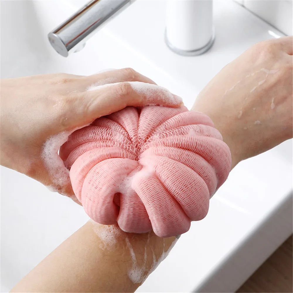 Éponge de bain en maille douce IkNylon Books, brosse de planche, bouffée de douche, épurateurs de lavage extensibles pour le corps, fournitures