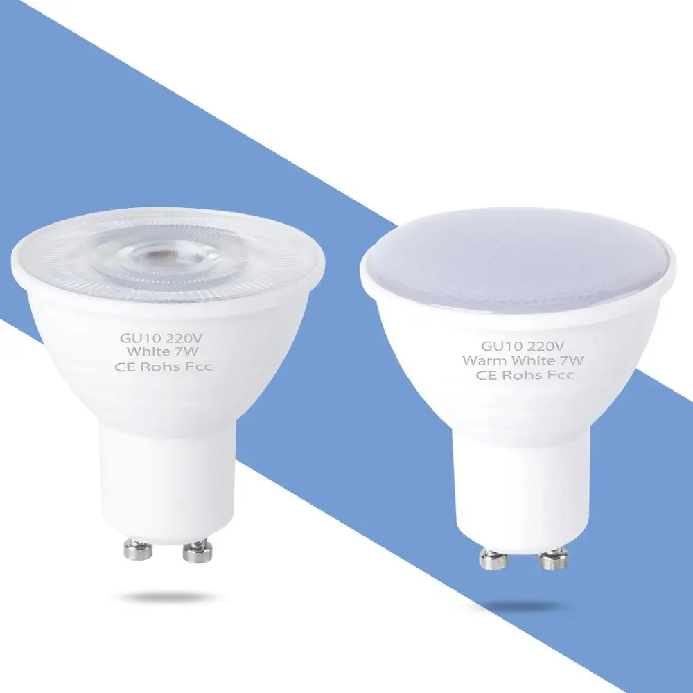 

MR16 Spotlight GU10 LED Lamp 220V Bulb 7W Corn Bulb GU5.3 Spot Light Bulb E27 LED Lampada 5W Bombilla gu 10 led Ampul E14 2835