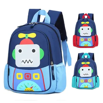 

Kids Robot Backpack Schoolbag Rucksack Primary School Bookbags Cute Daypack F42A